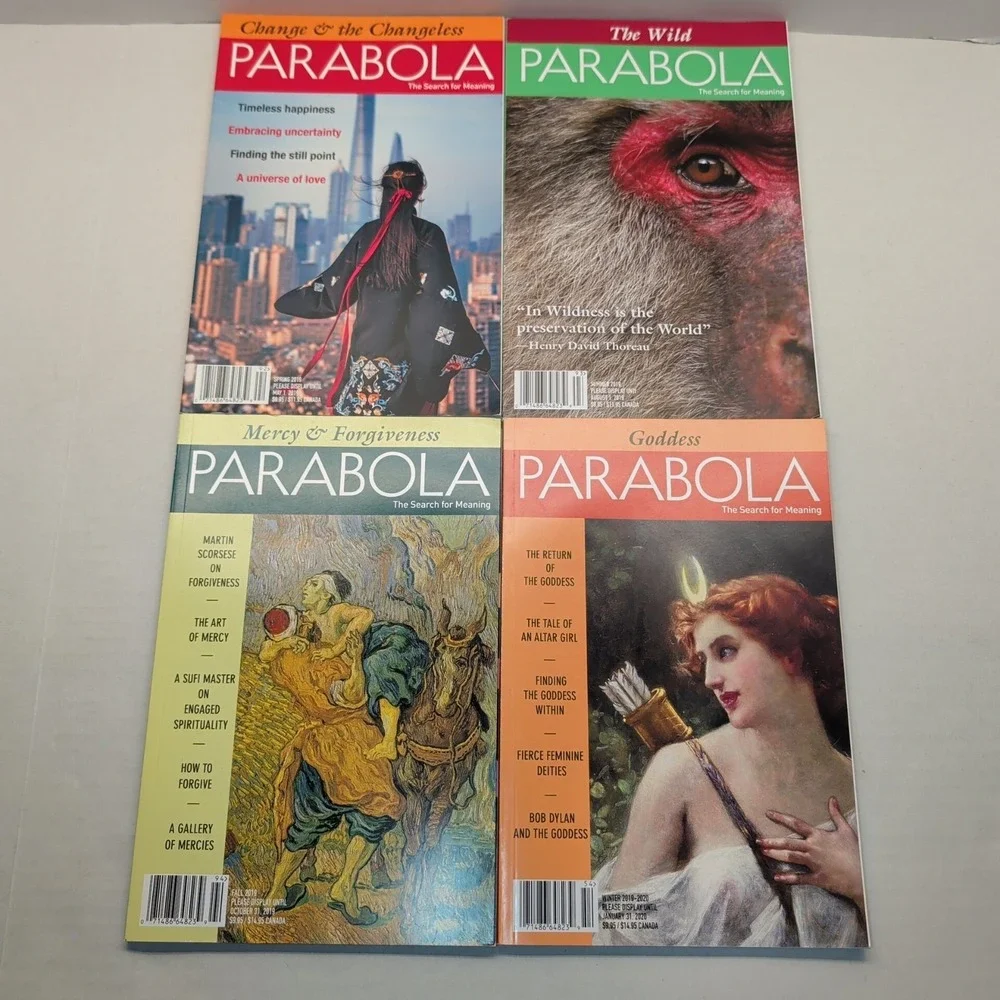 Lot Of 4 Parabola Magazine Spring Summer Fall Winter‎ 2019 Vol 44 No 1-4
